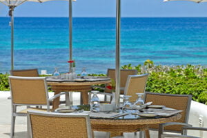 Crystal Cove By Elegant Hotels lunch by the beach