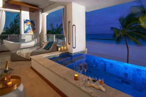 Sandals Royal Barbados jacuzzi