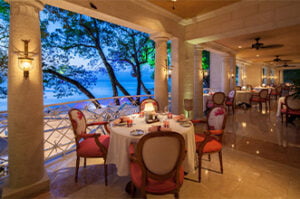 Sandy Lane Caribbean Resort dining
