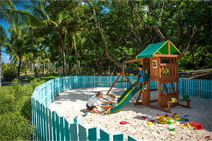 Conrad Bora Bora Nui playground