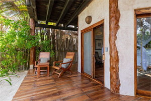 Encantada Tulum private terrace