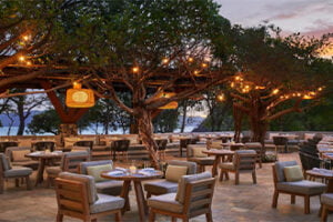 Four Seasons Resort Costa Rica at Papagayo Peninsula outdoor dining