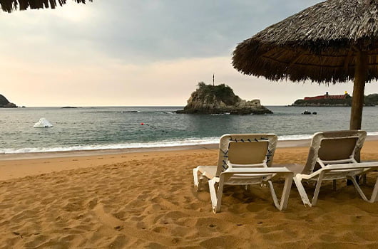 Huatulco beach