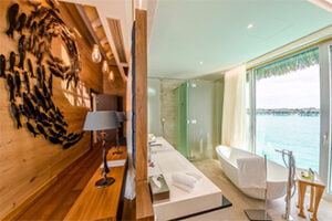 Intercontinental Bora Bora Resort and Thalasso Spa bathroom