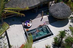 The Brando villa with pool