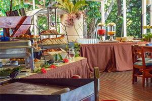 The Tulemar Resort Hotel buffet