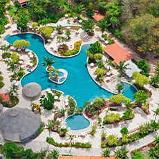 The Westin Golf Resort and Spa at Playa Conchal aerial view