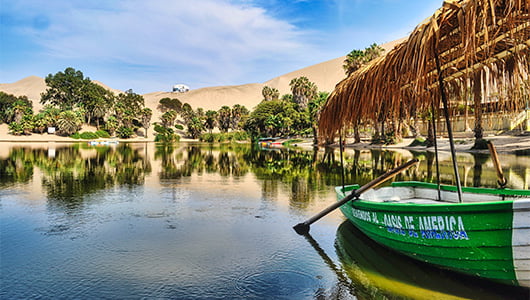 Huacachina Boating