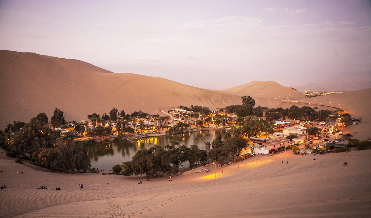 Huacachina oasis, Ica