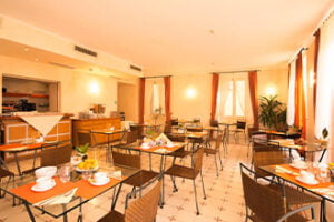 The Bellagio Hotel breakfast room