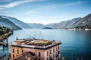 The Bellagio Hotel lake view