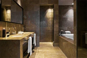 The Filario Hotel junior suite bathroom