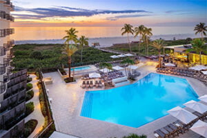 Hilton Marco Island Beach Resort And Spa aerial view