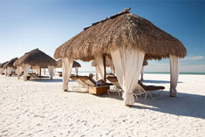 JW Marriott Marco Island Beach Resort beach huts