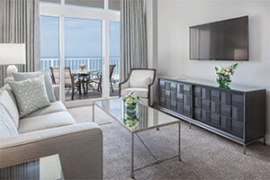Marco Beach Ocean Resort living area