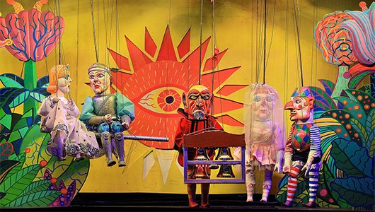 Puppet show at National Marionette Theatre