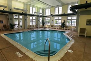 Watkins Glen Harbor Hotel pool