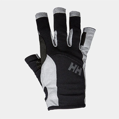 Helly Hansen Short-Finger Leather Sailing Gloves